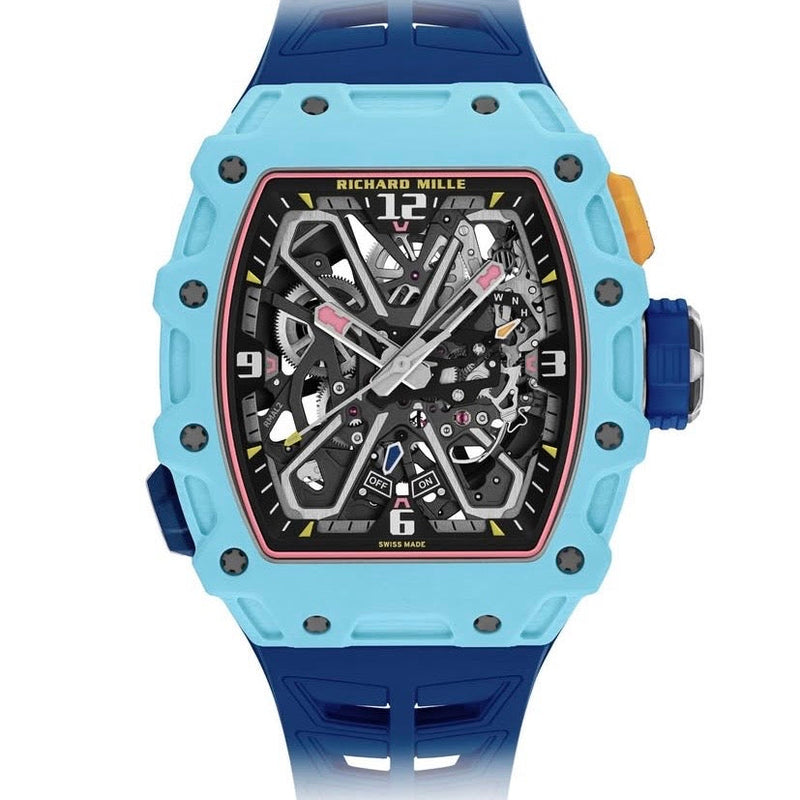 Richard Mille | RM 35-03 | Rafael Nadal Limited Version in Pastel Blue | 1 year warranty